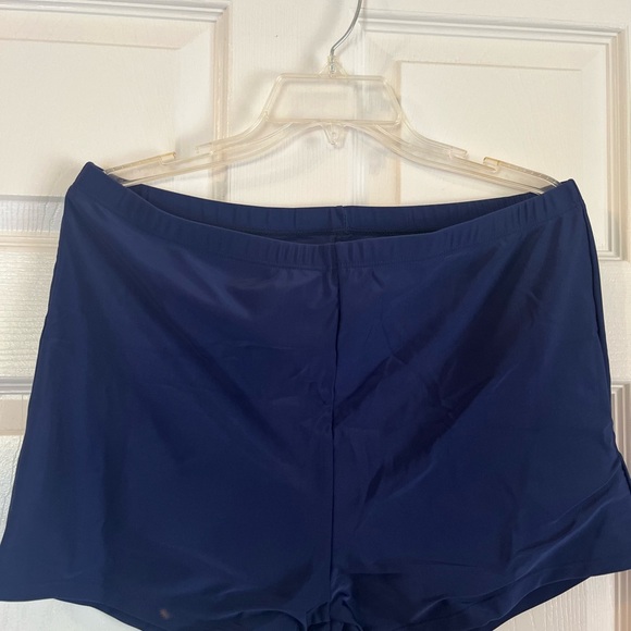 Women Plus Size Navy Blue Tankini Swimwear Bathing Suit Summer Set 20W & 22W - Picture 12 of 12